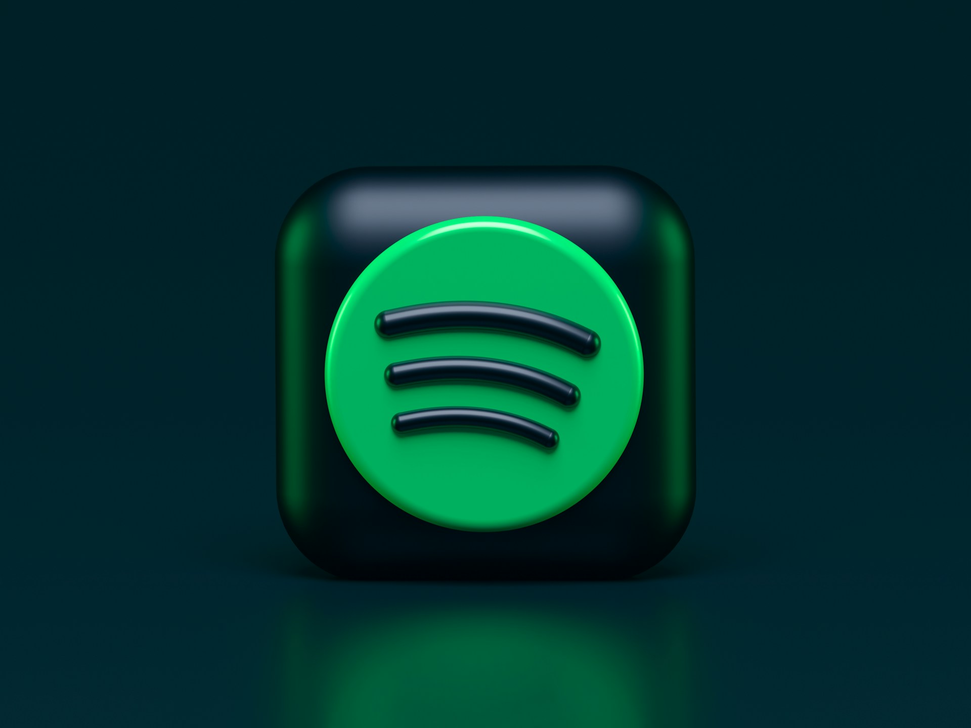 An image showing a Spotify logo. Downloaded from unsplash.com